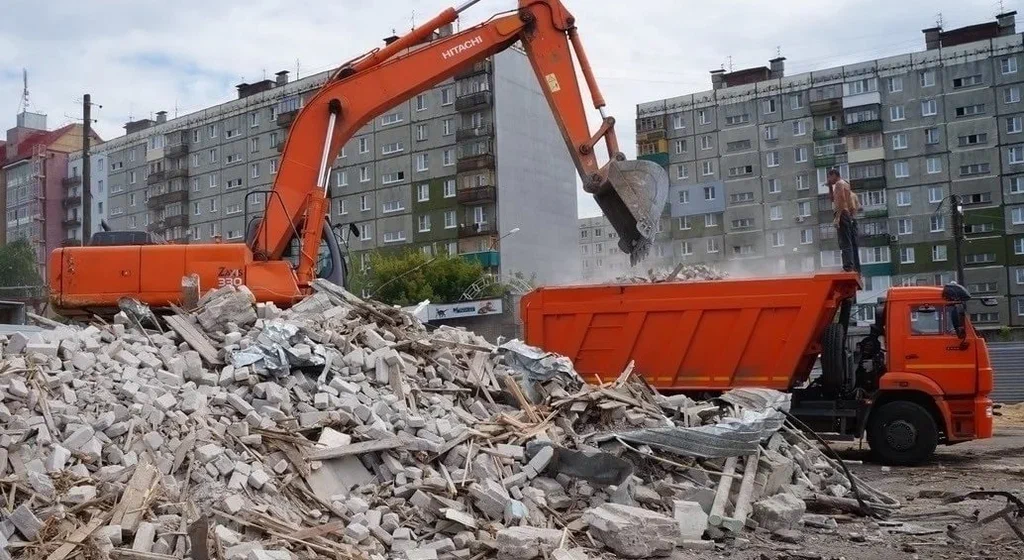 Профессиональный вывоз строительного мусора в Гае в октябре