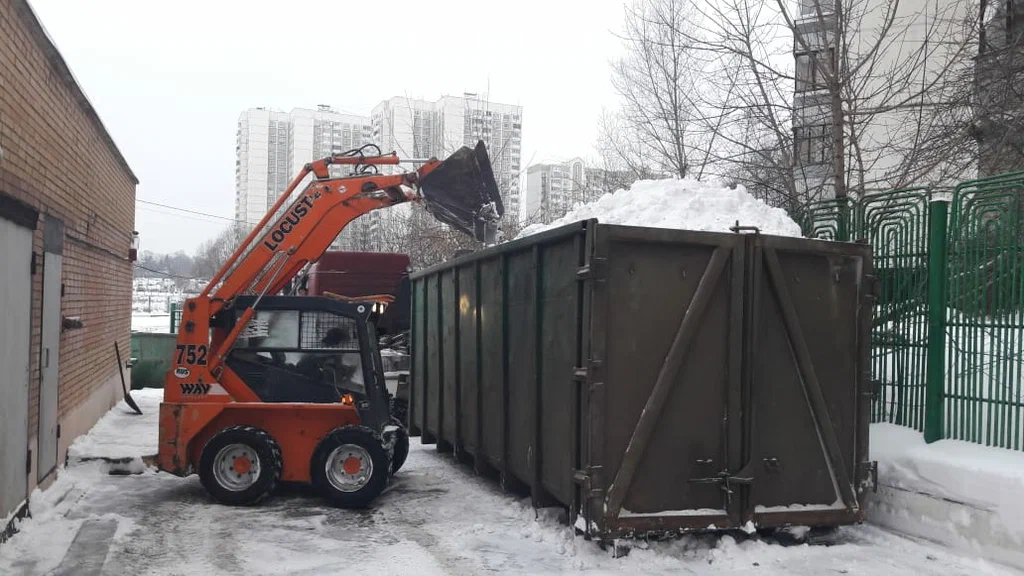 Вывоз снега контейнерами в Гае — цена от 3253 руб., заказать контейнер для снега в ПроМусор